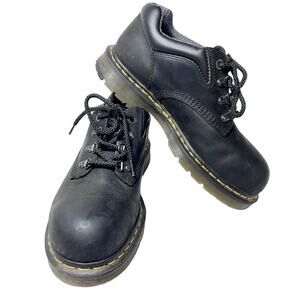 DR. Martens Industrial Non Slip Work Shoe Boot Size 9 Black Air Wair HYLOW SD